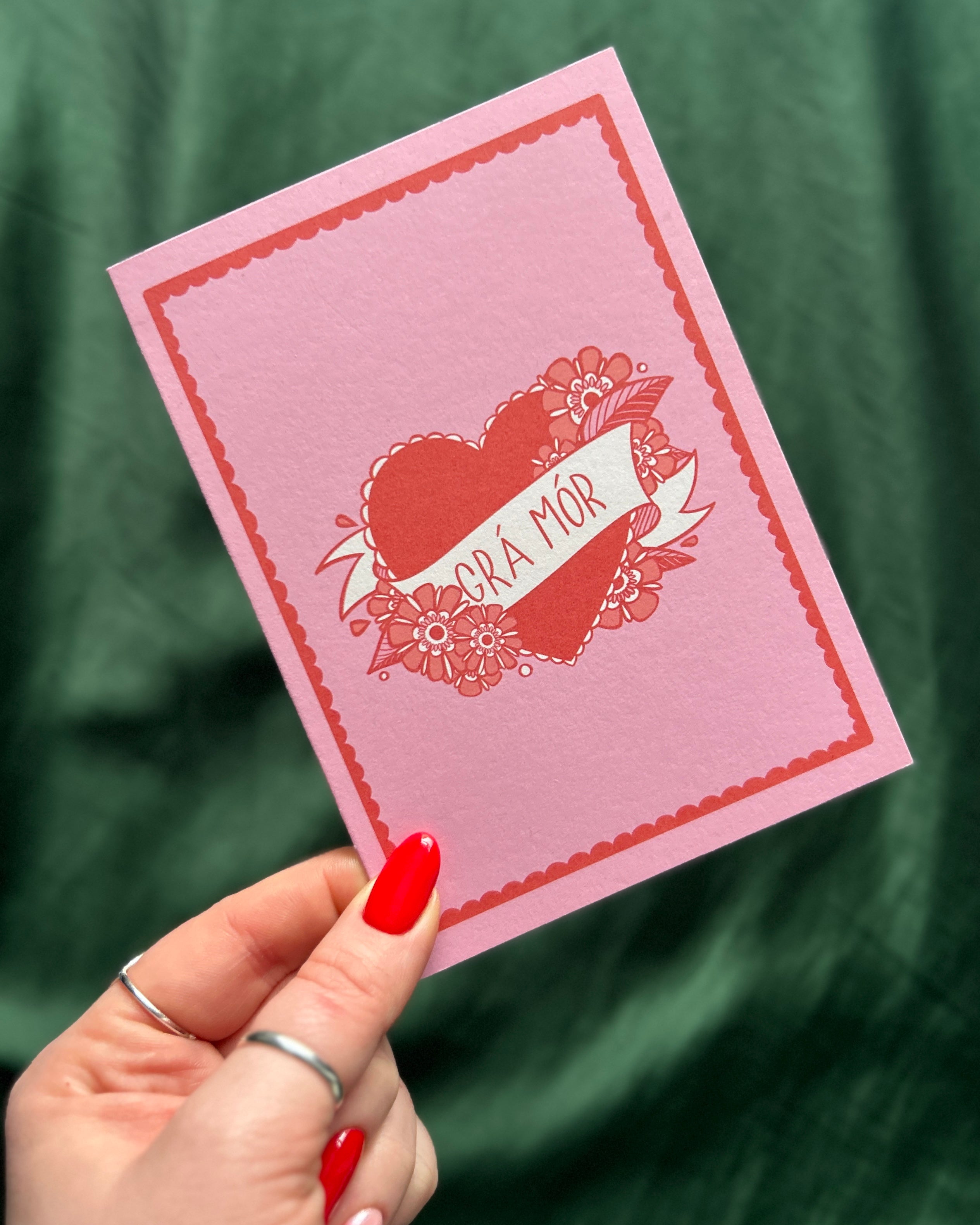 GRÁ MÓR | GREAT LOVE | GREETINGS CARD