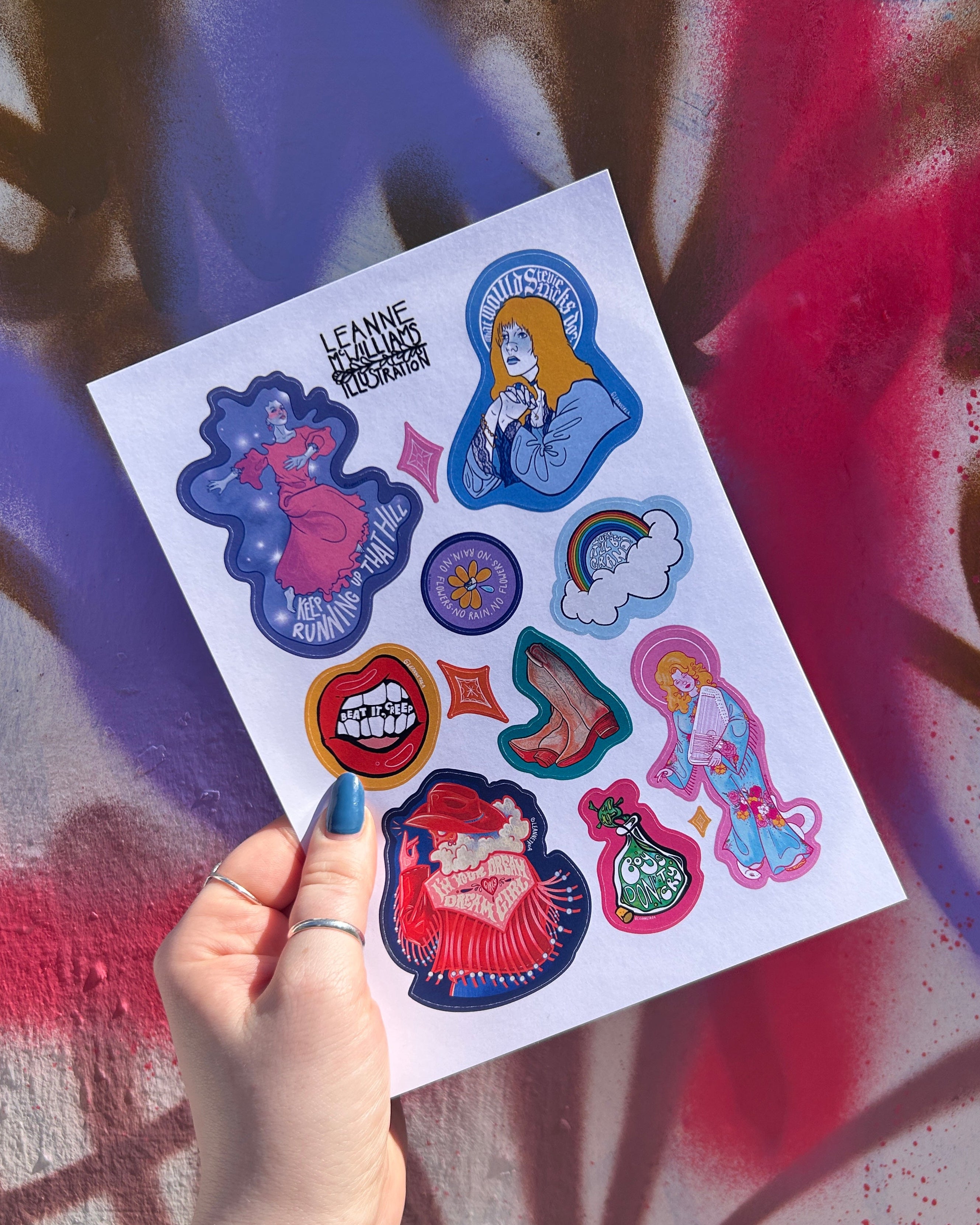 THE ICONS | STICKER SHEET