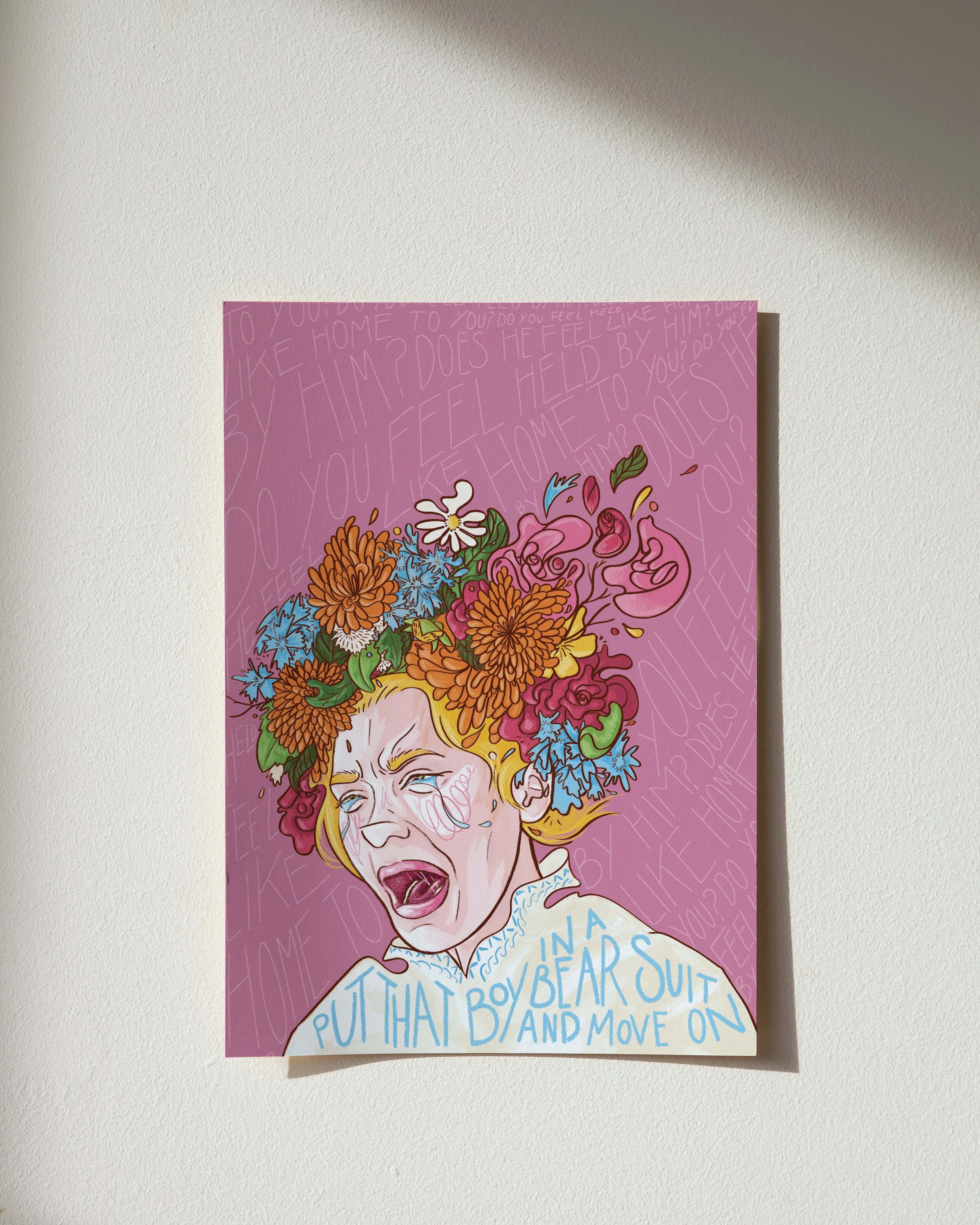 DOES HE FEEL LIKE HOME? | MIDSOMMAR | A5 PRINT