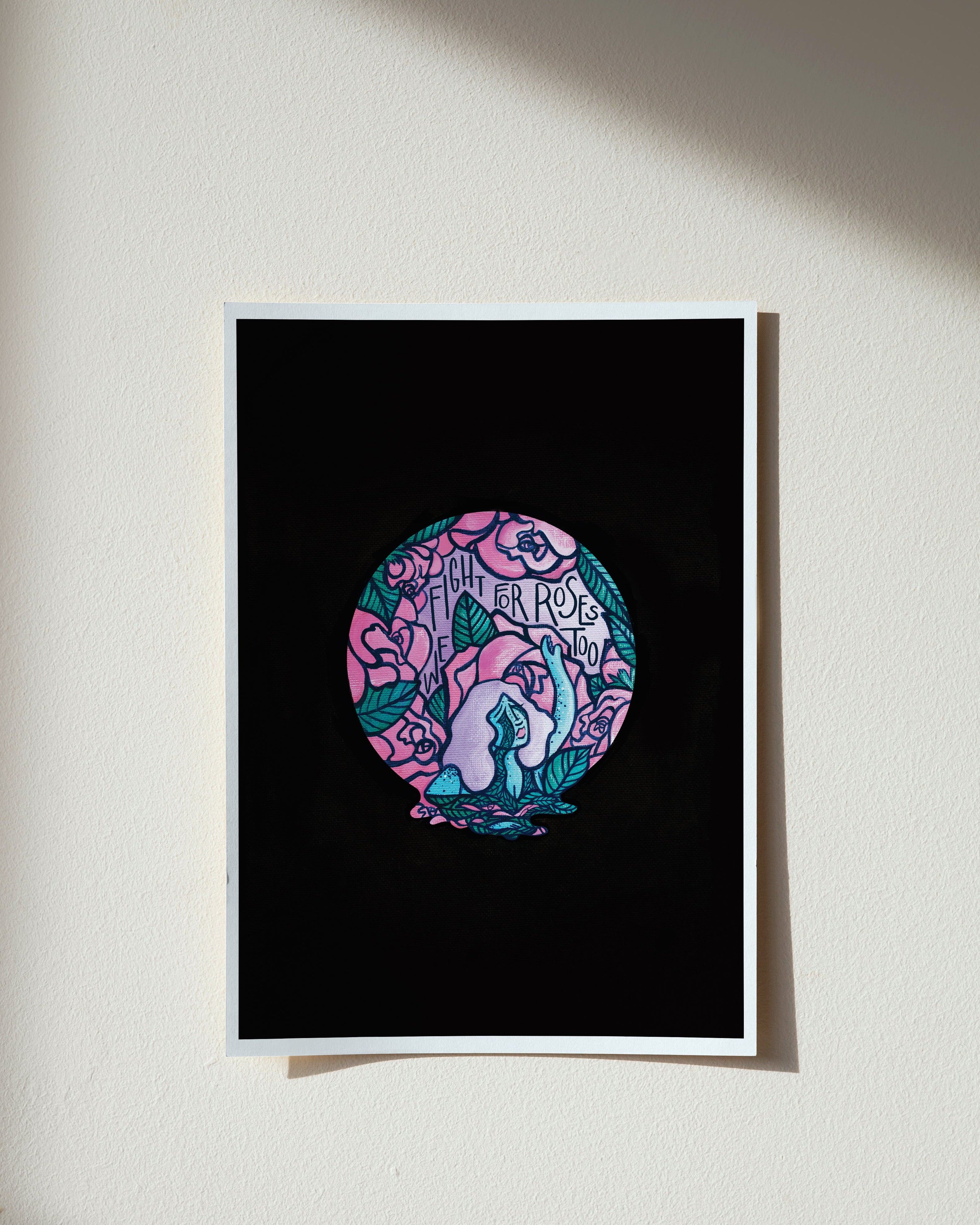 BREAD & ROSES | A5 PRINT
