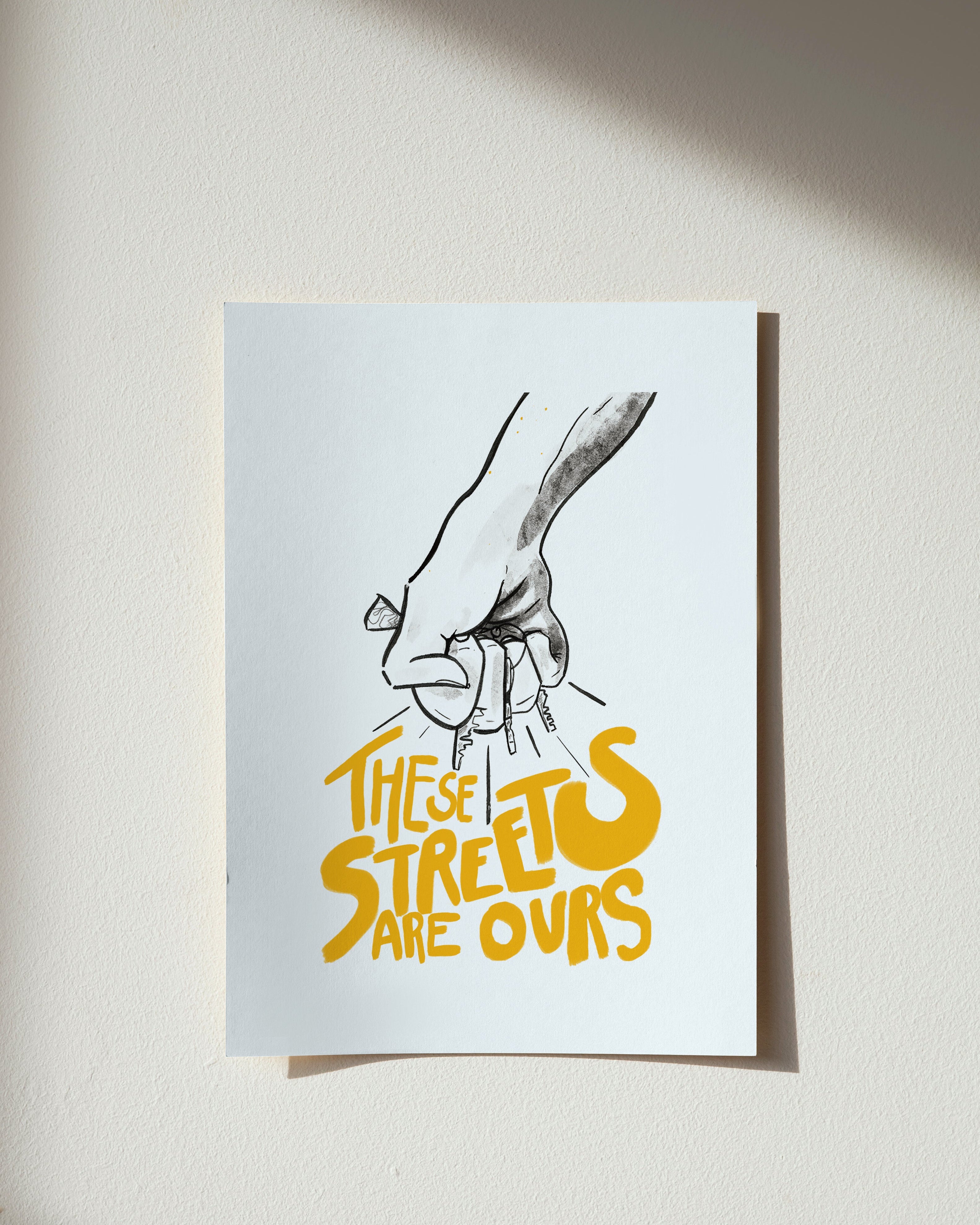 THESE STREETS | A5 PRINT