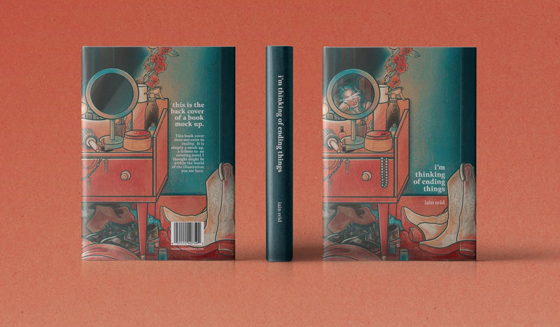 HALFTONE DUBLIN EXHIBITION PIECE | book cover mockup and design | 2023