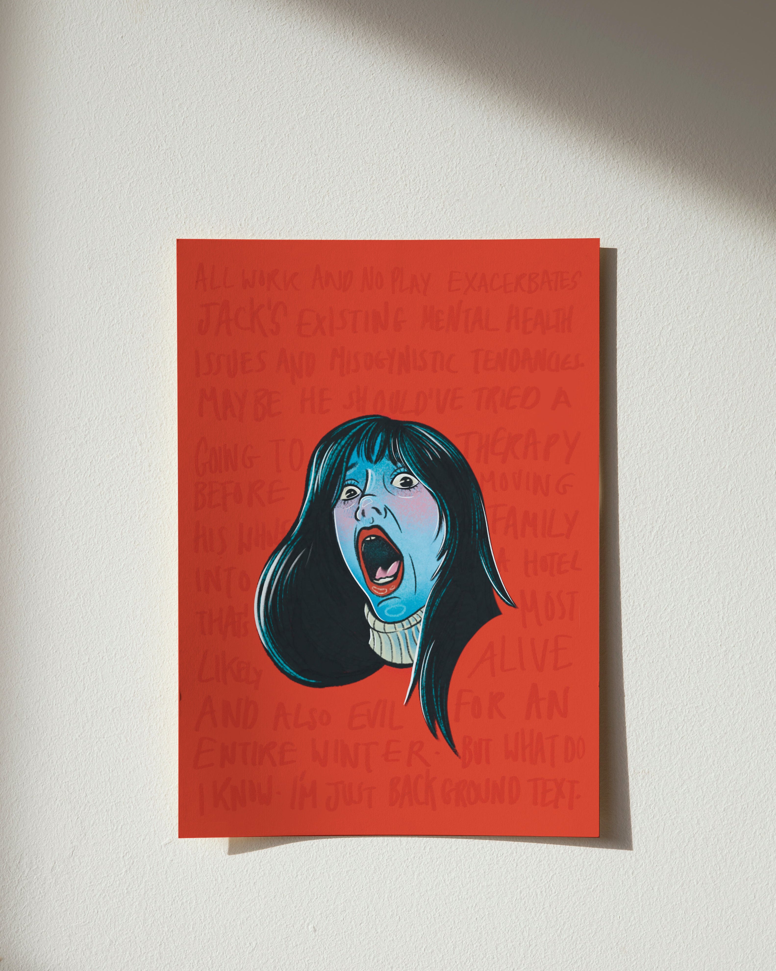 WENDY, DARLING | THE SHINING | A5 PRINT