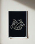 IMIGH LEAT | GO AWAY | IRISH A5 PRINT