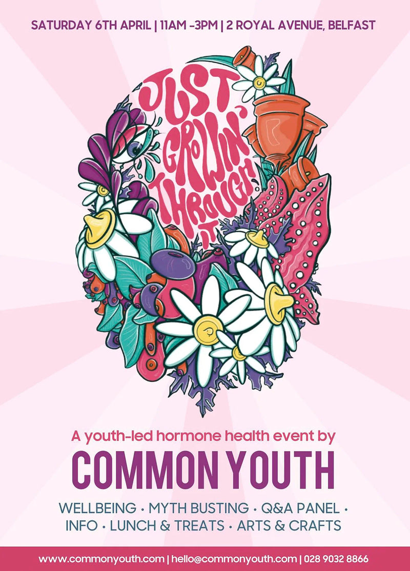 COMMON YOUTH | tote & poster commission | illustration & lettering | 2024